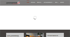 Desktop Screenshot of jagersberger.at