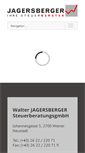 Mobile Screenshot of jagersberger.at